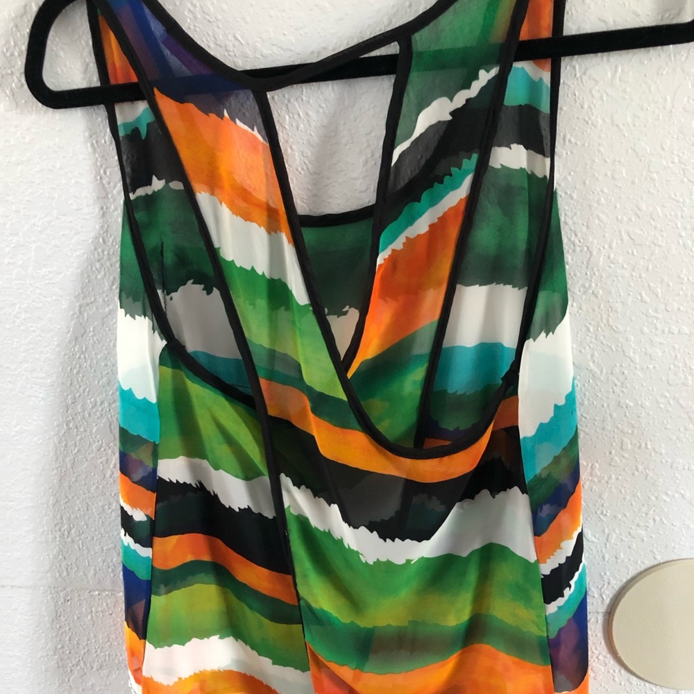 Asymmetrical blouse